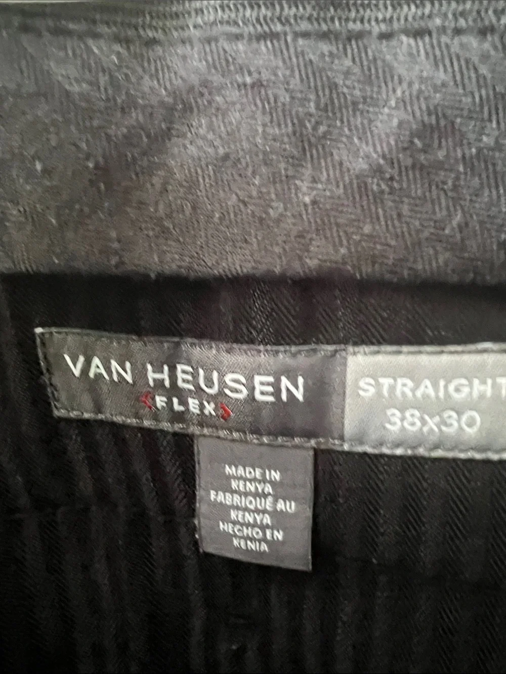 Van Heusen sleek black
